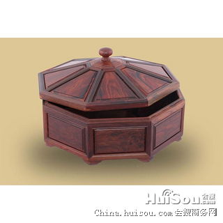 琦虎紅木工藝品 精工八角果盆，廠家直銷定制優